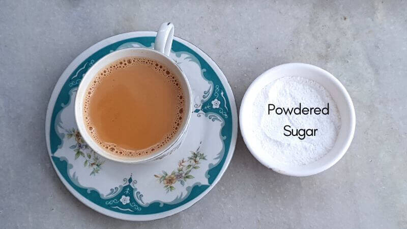 Can You Use Powdered Sugar In Tea?