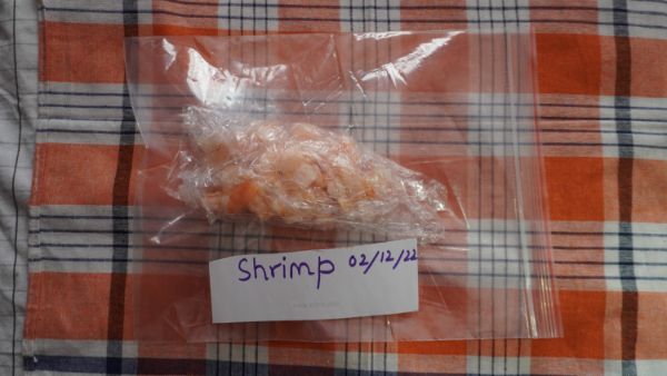 How to freeze shrimp