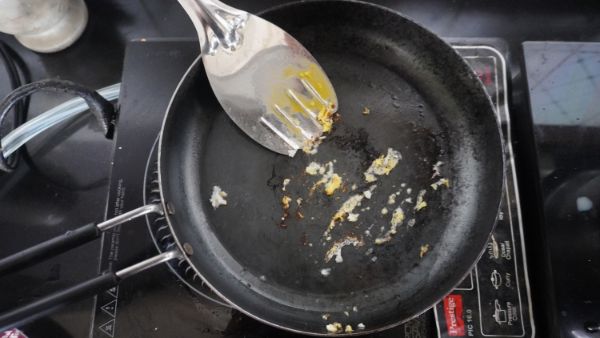 Use a non-stick pan